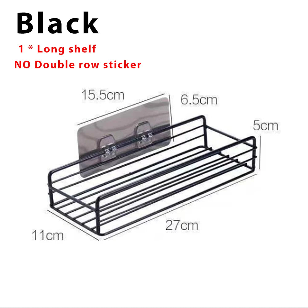 Toilet Storage Rack Bathroom Shelf Wall Mounted Shelf Bracket Bathroom Accessory Organizer
