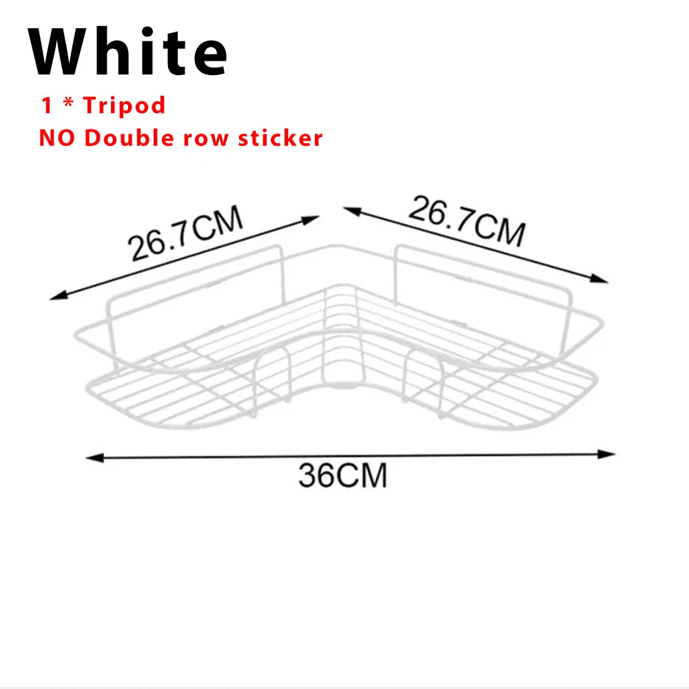 Toilet Storage Rack Bathroom Shelf Wall Mounted Shelf Bracket Bathroom Accessory Organizer