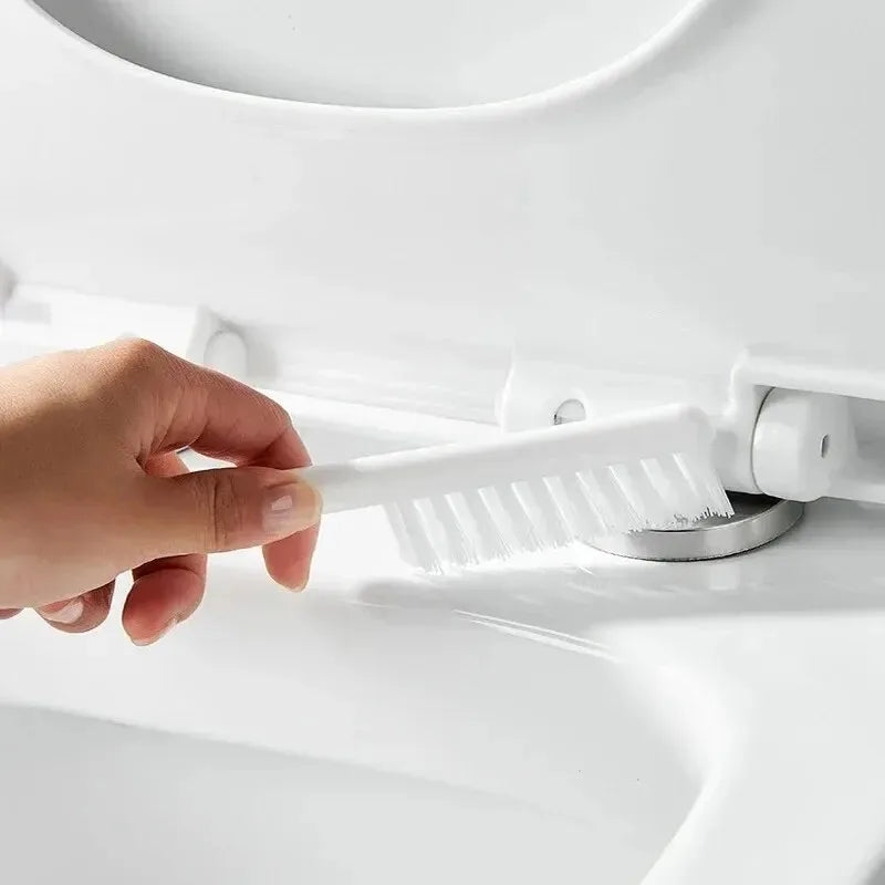 Silicone Toilet Brush With Holder Box Wall Mounted Daily Cleaning Tools Accessories