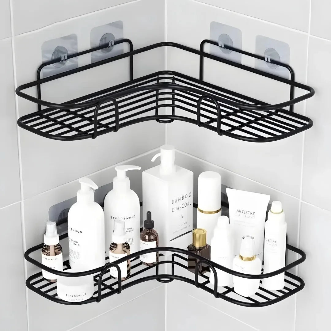 Toilet Storage Rack Bathroom Shelf Wall Mounted Shelf Bracket Bathroom Accessory Organizer