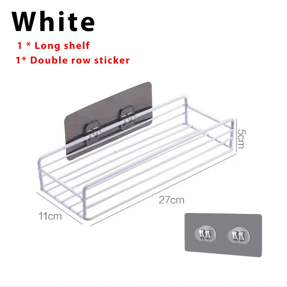 Toilet Storage Rack Bathroom Shelf Wall Mounted Shelf Bracket Bathroom Accessory Organizer