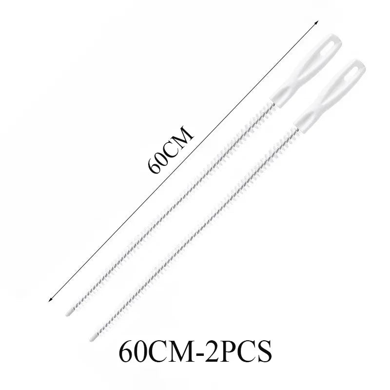 Sink Drain Cleaning Brush Pipe Unclogger Dredging Brush Bendable Sink Sewer Drain Brush Bathroom Sink Hair Cleaner Remover Tool